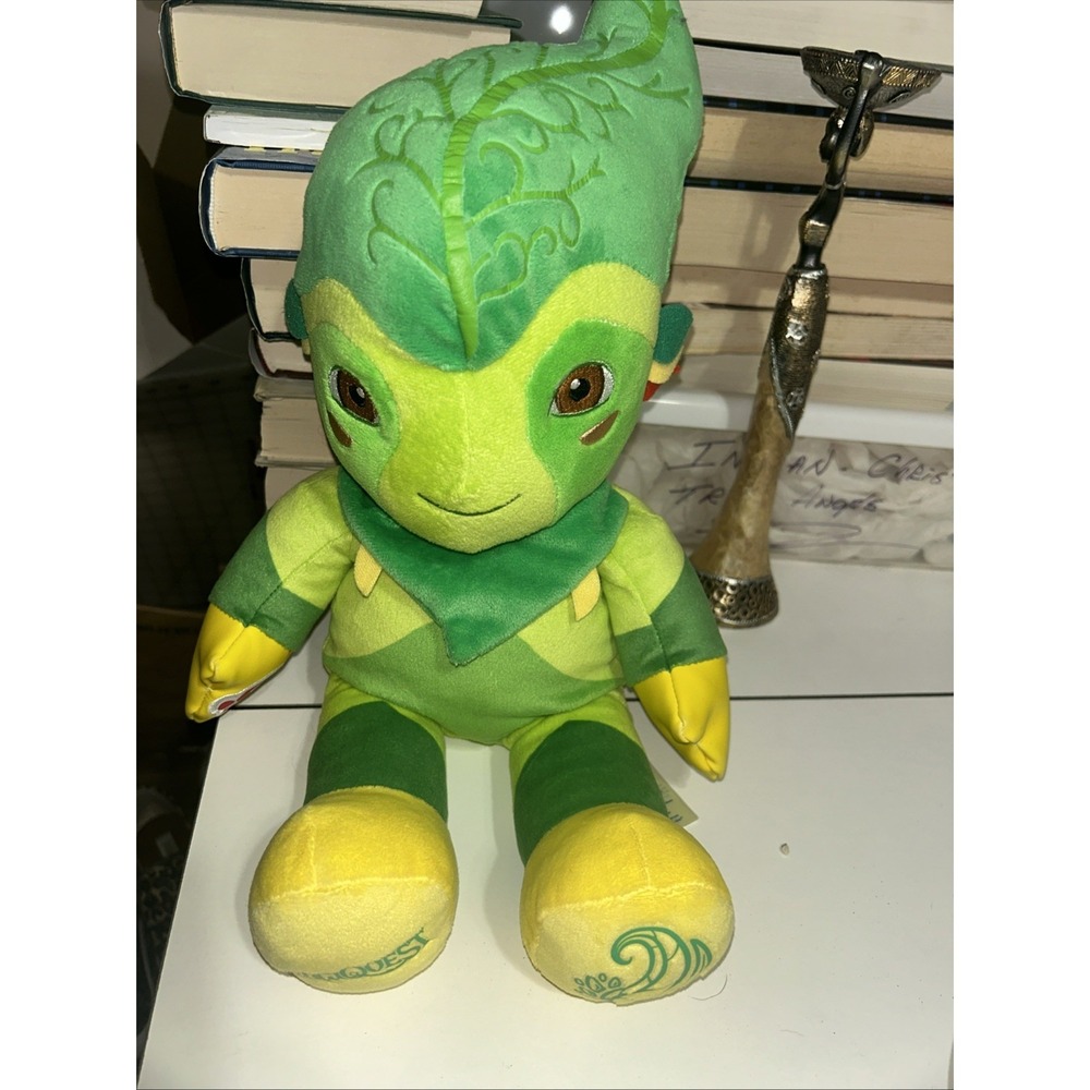Build a Bear Plush Magiquest Foli Green Stuffed Animal 15" BAB 2021